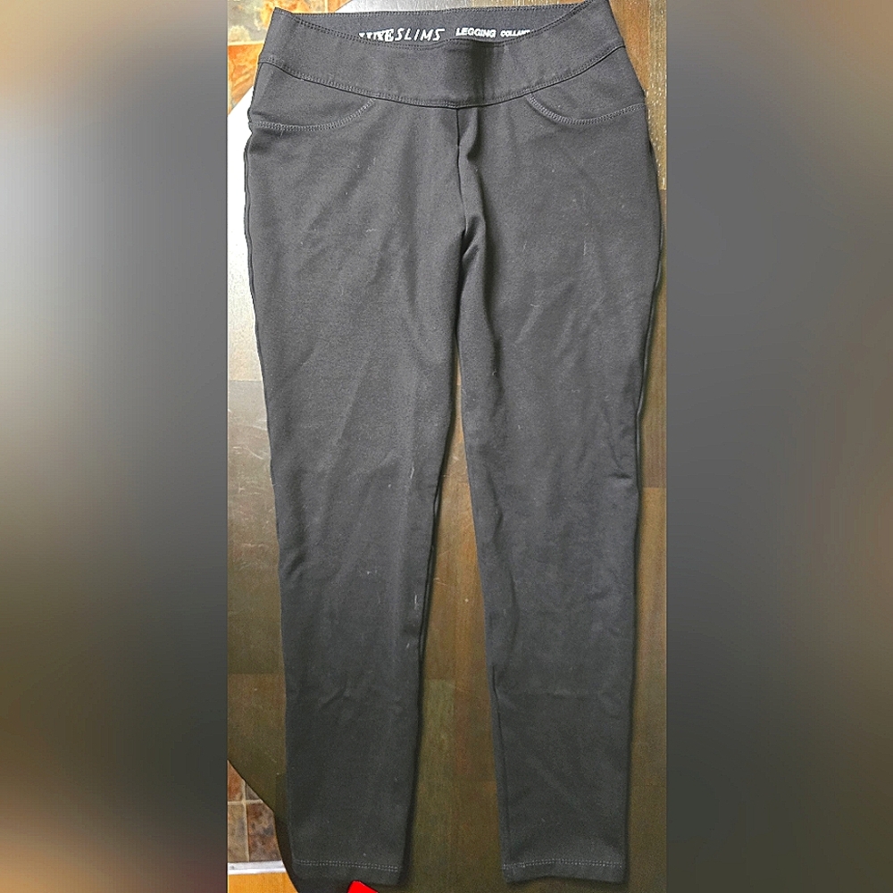 LUXE SLIMS LEGGINGS, Size M (10-12), color BLACK